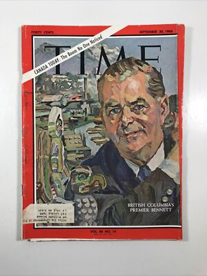 Time Magazine (September 30, 1966) (British Columbia's Premier Bennett)