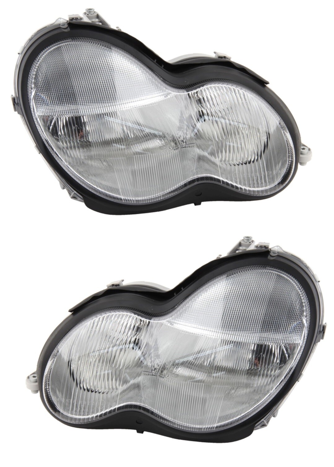 Phare Mercedes W203 anti buée pour remplacer un bloc optique jauni et fissuré
