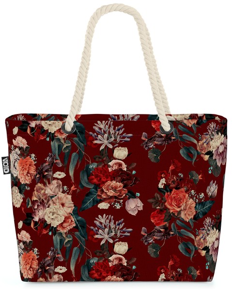 Void Tasche Viktorianisches Blumenmuster Blumen-Strauss BlüTen Pflanzen-image