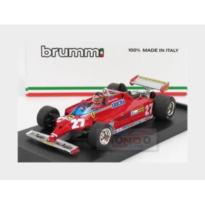 1/43 F1 brumm フェラーリ126CK turbo G.ビルヌーブ ブルム 1/43 フェラーリ 126CK ターボ 1981 G.ビルヌーブ (ドライバー