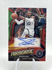 2019-20 Panini Chronicles Airborne Signatures Red Josh Okogie #AB-JOK Auto