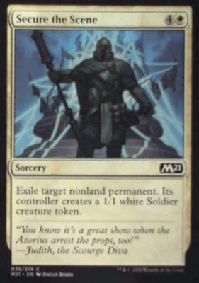 Secure the Scene - Core Set 2021: #35, Magic: The Gathering Nm R172