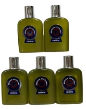 5 British Sterling Cologne Splash 2.25 oz each plastic bottle 90s MEM Pl Read