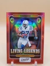 2024 Panini Prestige - Living Legends Reggie Wayne #LL-RWE Xtra Points Red /399
