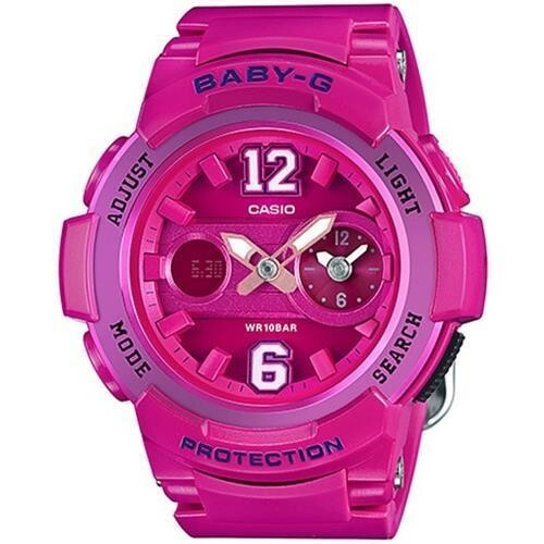 Casio Baby-G BGA-210-4B2 Pink Analog Digital Quartz Ladies