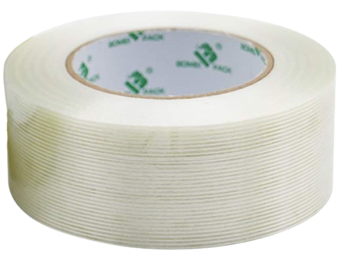 Pack of 6 PACKING TAPE Reinforced Fiber Strapping Adhesive Packaging - Picture 2 of 3