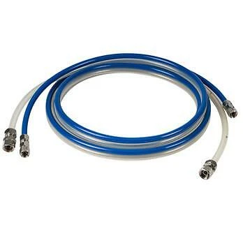 Twin Line Pressure Pot Set 15 metres 8mm & 6mm Non reinforced with Fittings Air