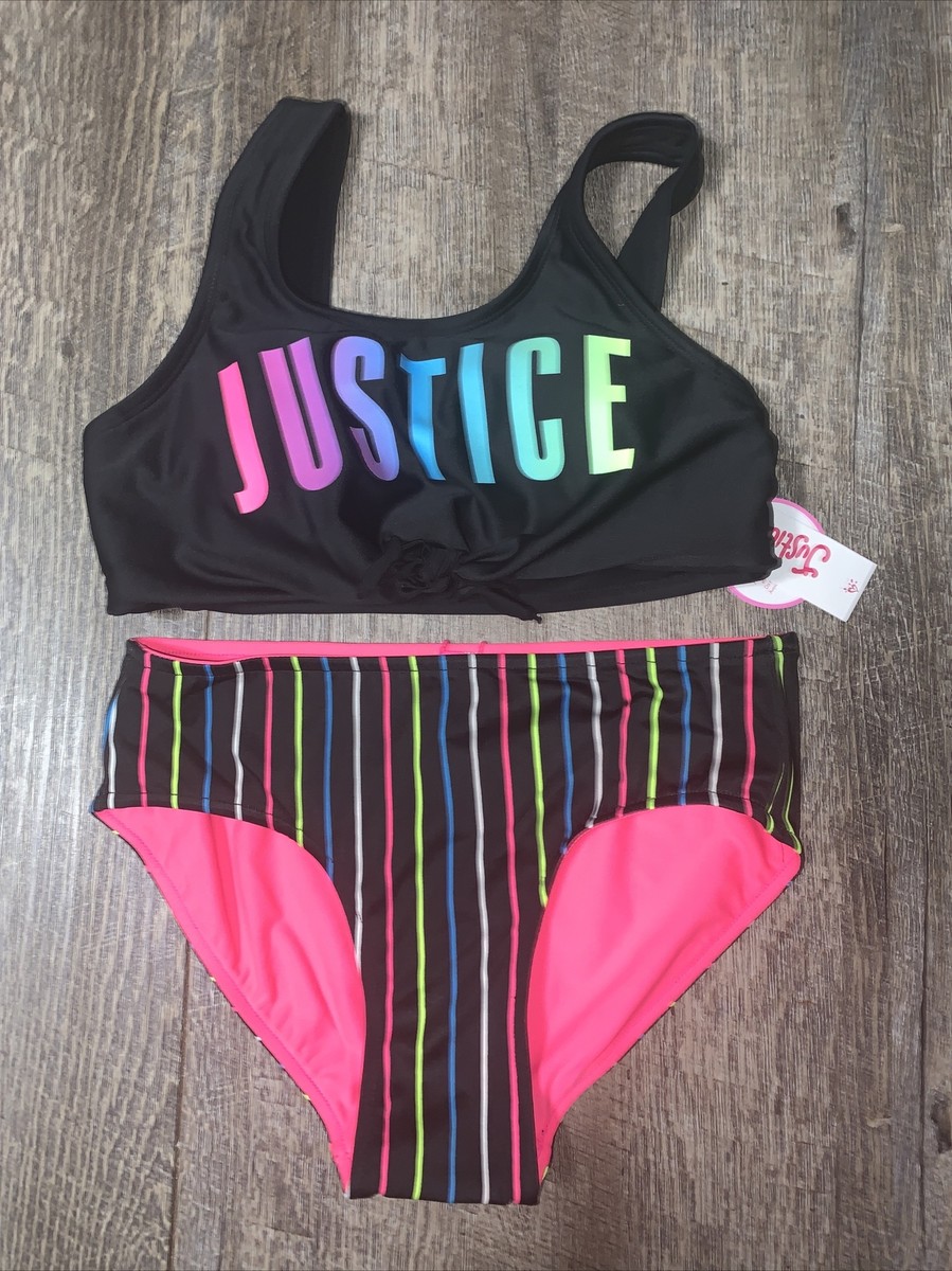 neon swimsuit top