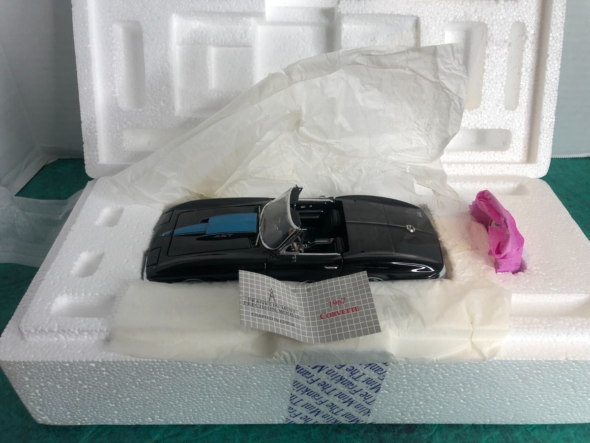 Franklin Mint 1967 Corvette 427 Black 1/24 | eBay