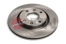 JPN 2x Bremsscheiben vorne belüftet für Peugeot 206 CC 208 Citroën C3 III 2D