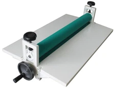Laminateur manuel à rouleaux froid 25'' de laminage de machine de lamination Bureau pliable
