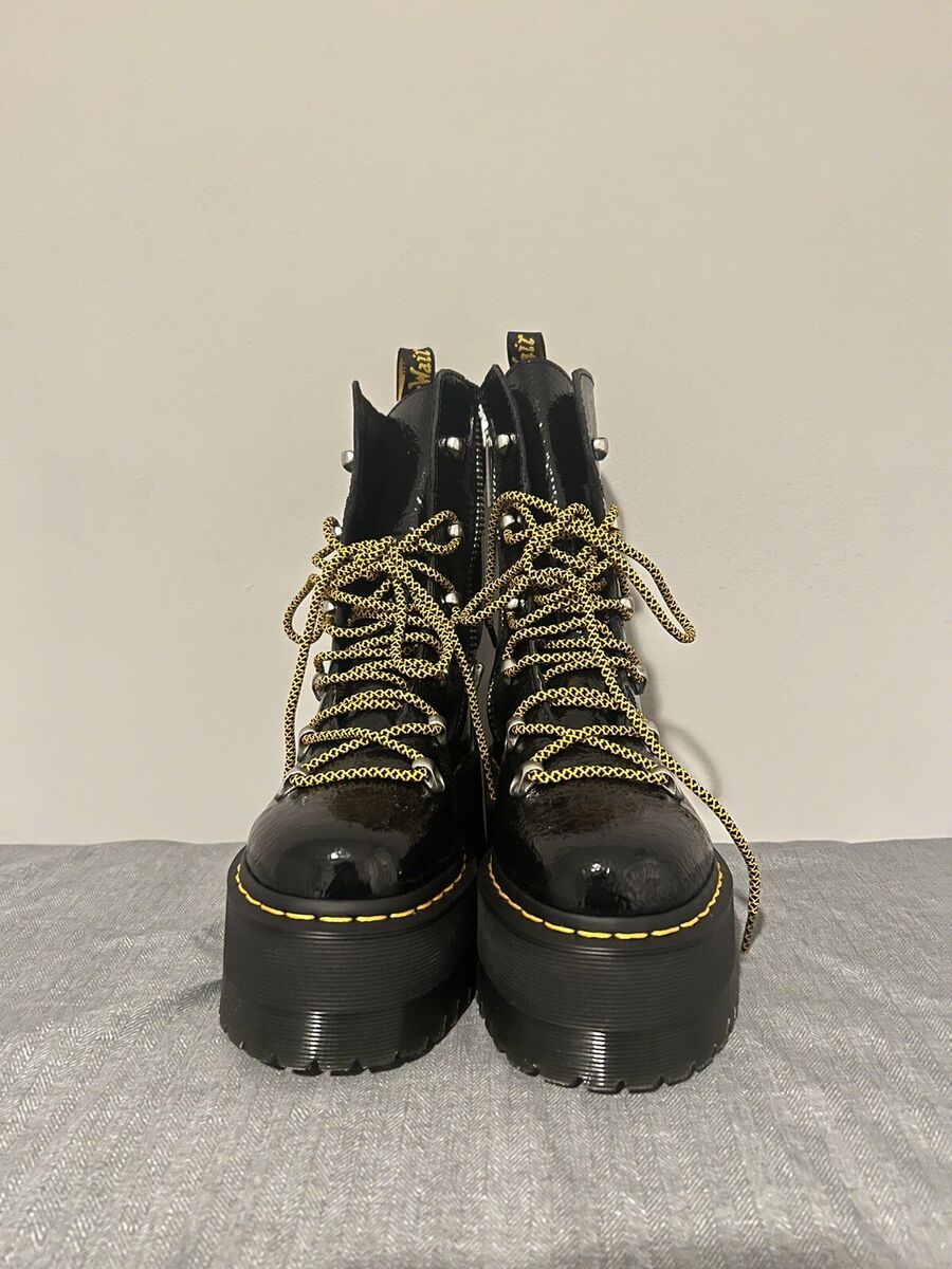 Dr. Doc Martens Ghilana Max Distressed Patent Leather Dr. Doc Martens Ghilana Max Distressed Patent Leather