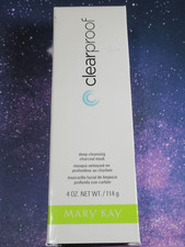 New in Box Mary Kay Clear Proof Deep Cleansing Charcoal Mask 4.0 Oz