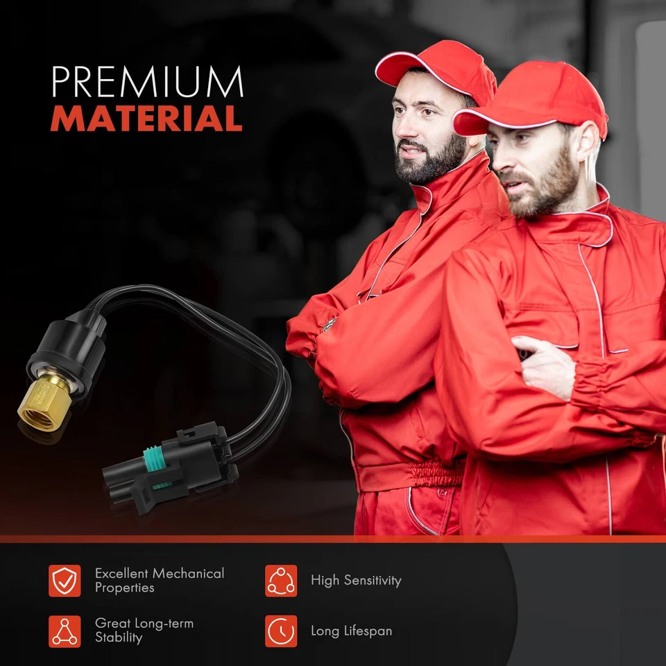 Interruptor de alta pressão lateral HVAC A/C para International Harvester 5000 5070 9600 - Imagem 3 de 4