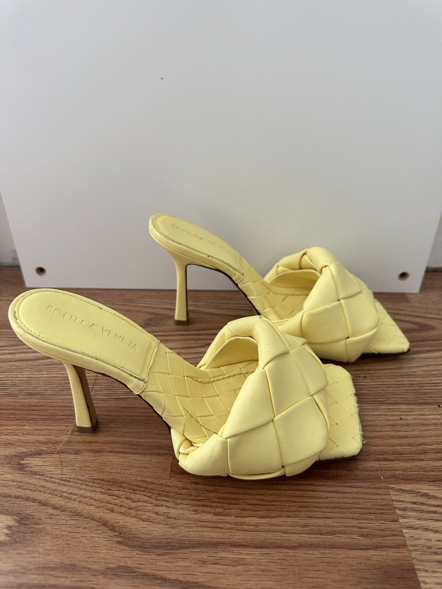 Bottega Veneta lido Mules Heels 36.5 Yellow | eBay Bottega Veneta lido Mules Heels 36.5 Yellow | eBay