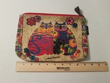 Laurel Burch Cats Feline cosmetic makeup bag ...