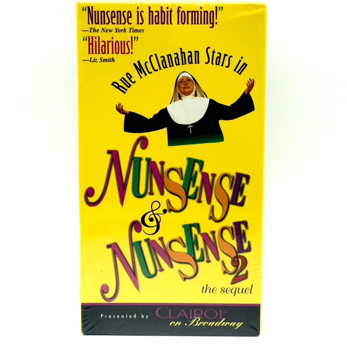 (未使用･未開封品)Nunsense 3: Jamboree [VHS] Nunsense & Nunsense 2 VHS Tape Set Rue McClanahan Comedy Movie NEW