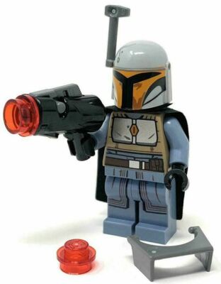 Lego STAR WARS minifigure MANDALORIAN Sand Blue from 75267