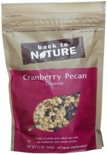 Back To Nature Cranberry Pecan Granola - Gluten Free, Non-GMO, 11 Oz Pack Of 6