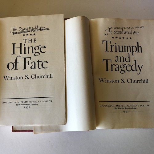 The Second World War Series Winston Churchill complete 1940s-1950s Ex Library - Picture 16 of 17