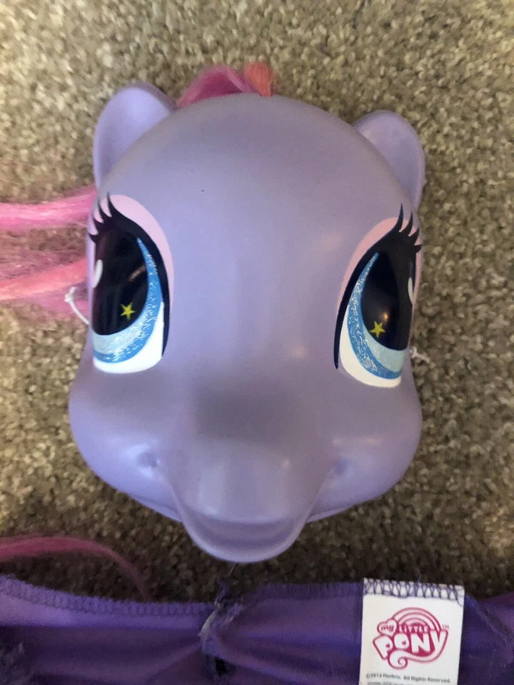 My little pony costume 4-6 dress Lot 9 Pc Purple  Arm Leg Bands ,mask 2008 2012 - Image 4 of 4