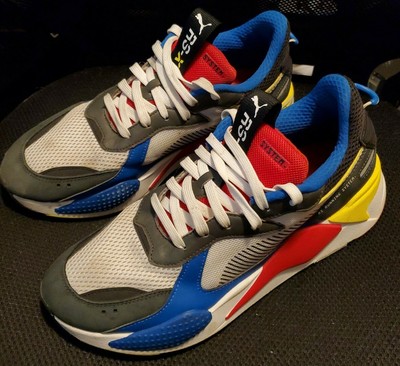 red yellow blue pumas