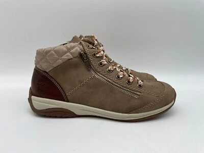 Rieker HWK Damen Stiefel Beige EUR 37 - Bild 1 von 3