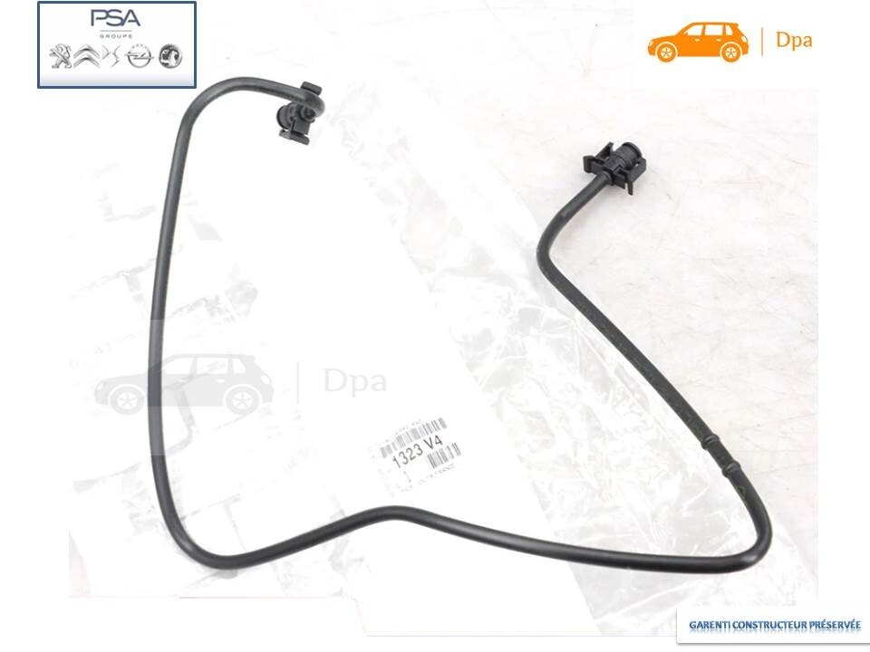 Tuyau de retour d'eau 1323V4 anti-fuite pour moteurs VTI de 2008 et DS3