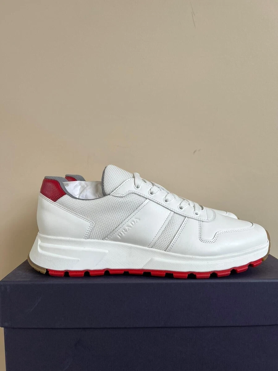 Prada , Sport Trainer Sneakers in White , BNIB 10 US | eBay