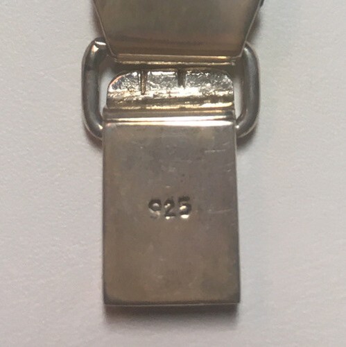 Thick Woven Heavy 925 Sterling Silver Cross Link Bracelet - BRAND NEW READ DESC. - Picture 5 of 5