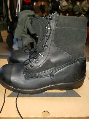Wellco Navy Flight Deck Safety Boots | eBay