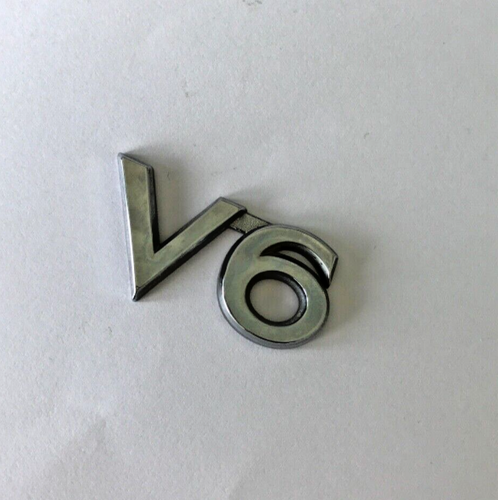 Toyota V6 Badge, Emblem, Camry? Avalon? Genuine & Original. #380NV6 ...