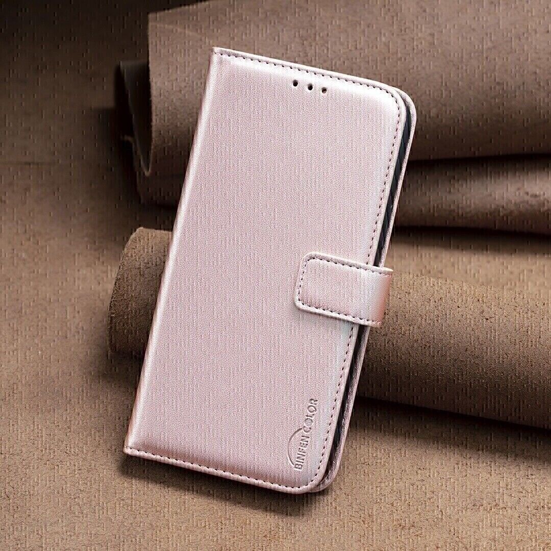 WOBURN Leather Folio Cover per Honor X8a, Custodia in