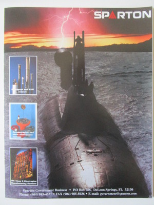 6/2000 PUB SPARTON SONOBUOY ASW SENSOREN ELEKTRONIK U-BOOT MARINE ORIGINAL ANZEIGE