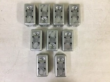 NEW, (LOT 9) STEEL CITY 78599178807 OUTLET BOX, FREE SHIPPING