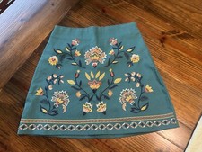 Women s Short Skirt Size Small. Embroidery Designed.