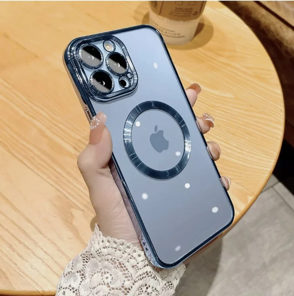 For iPhone 16-Pro-Max Shockproof Magnetic Silicone Cover-Protector Screen Case - Image 4 of 4