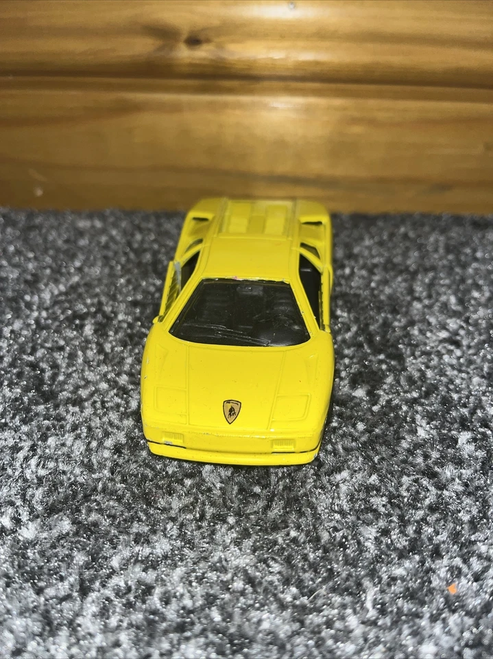 Coche de juguete MC China #30 vintage usado para jugar LAMBORGHINI DIABLO escala 1:40 Foto 2 de 4