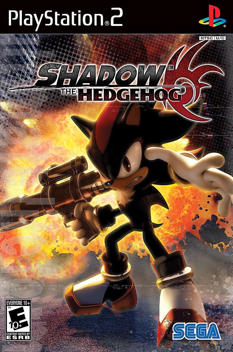 Shadow The Hedgehog PS2 BOX ART Premium POSTER MADE IN USA