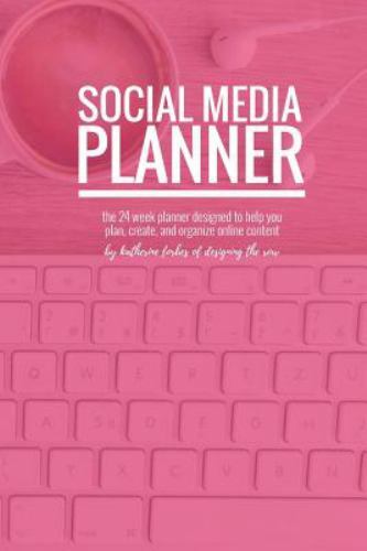 Social Media Planner, Brand New, Free shipping in the US