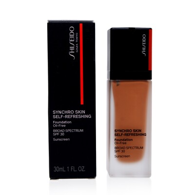 SHISEIDO SYNCHRO SKIN SELF REFRESHING FOUNDATION-450 COPPER 1.0 OZ (NEW)