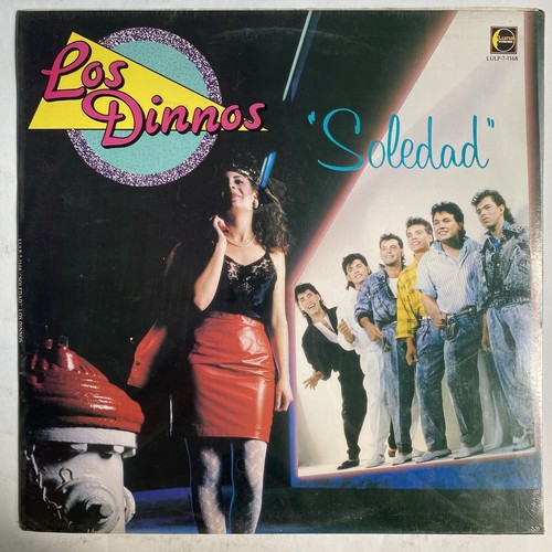 LOS DINNOS - SOLEDAD - 1988 MEXICAN LP PREES KIT FACTORY SEALED, CONJUNTO - Imagen 3 de 6
