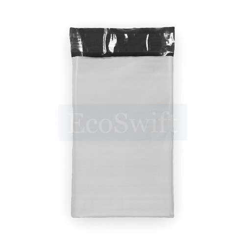 1000 6 x 8 ECOSWIFT WHITE POLY MAILERS SHIPPING ENVELOPES SELF SEAL BAGS 2.35MIL - Picture 6 of 6