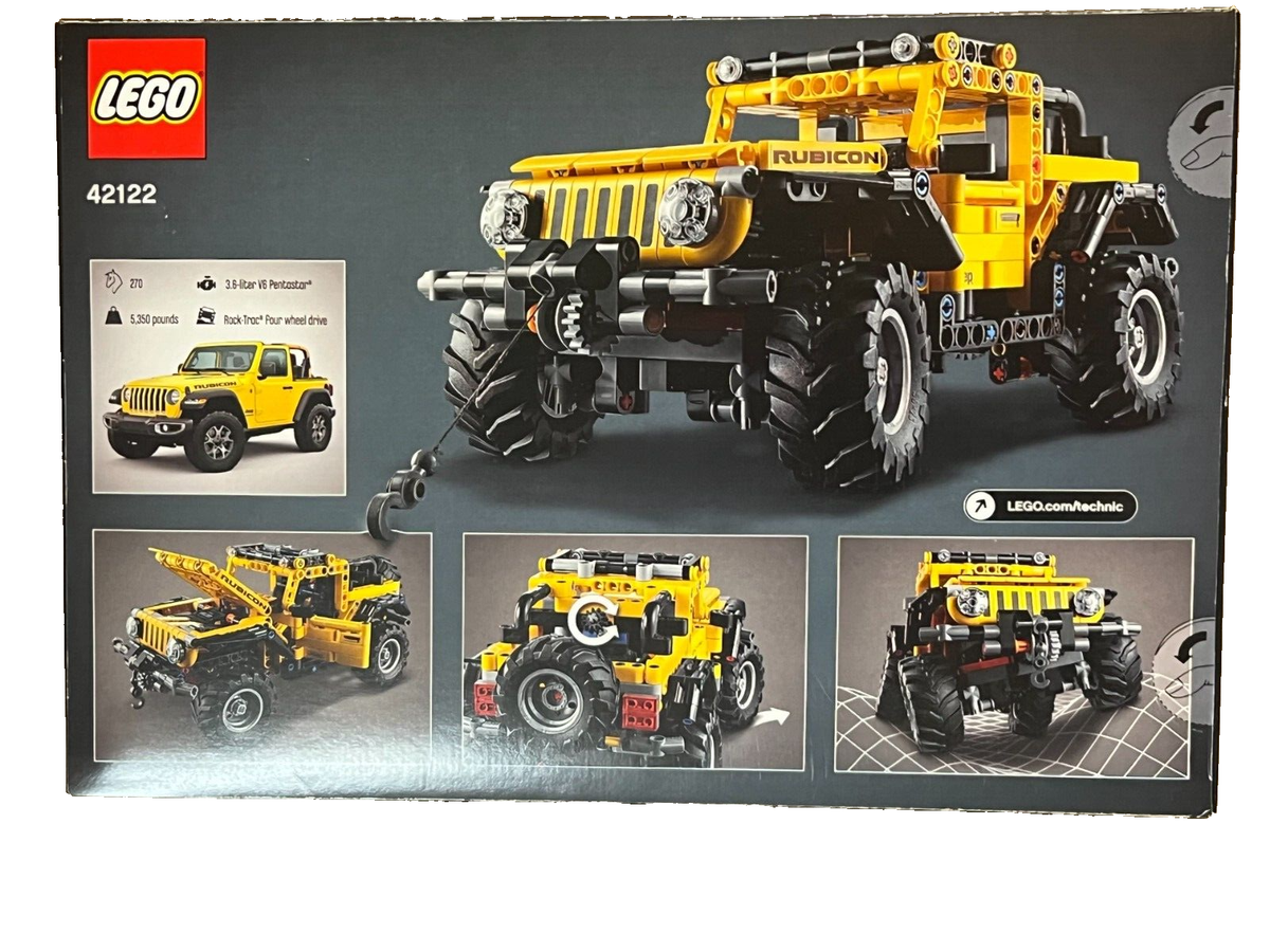 Retired LEGO TECHNIC Jeep Wrangler 42122 673419340052| eBay