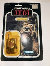 Vintage Kenner Star Wars Wicket W Warrick Figure 1983 77 Back Moc