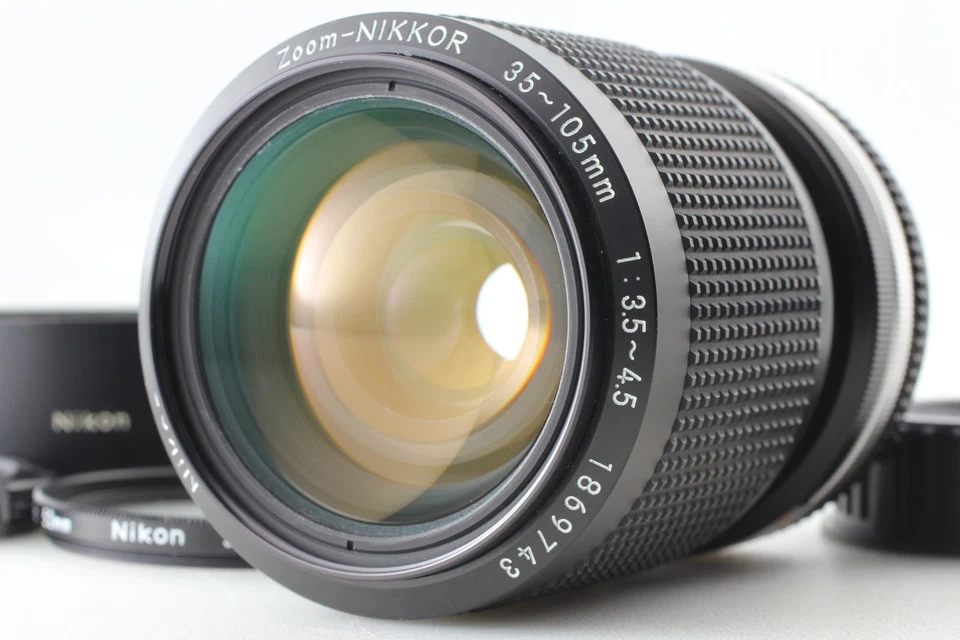 Hood HK-11 [MINT] Nikon Ai-s Zoom Nikkor 35-105mm f3.5-4.5 Macro Lens From JAPAN - Image 3 of 4