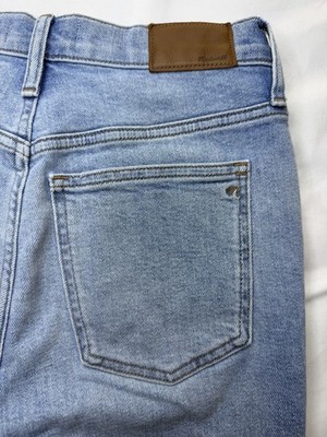 Madewell The Perfect Vintage Jean 27 P Distressed Blue Wash Denim Summer