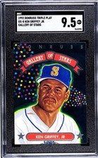 Ken Griffey Jr. 1992 Donruss Gallery of Stars #GS-8! SGC-9.5 MINT+ NICE!