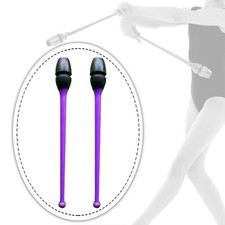 2 Pieces Gymnastics Sticks Connectable Rhytmic Tool Dance Artistic Sticks