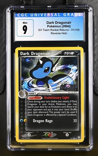 Dark Dragonair graded CGC 9 for sale on eBay